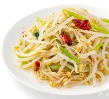 Spicy and Sour Mung Bean Sprouts