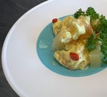 Mustard Shrimp Balls