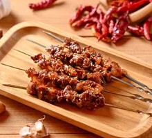 Soy Sauce Meat Skewers 2 Pieces