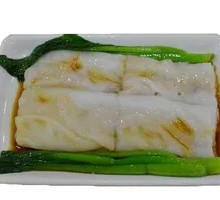 Enoki Mushroom Egg Rice Noodle Roll