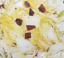Spicy and Sour Napa Cabbage Noodles