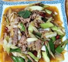 Scallion Stir-Fried Beef
