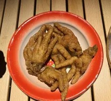 Braised Chicken Feet with Tiger Skin