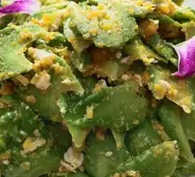 Salted Duck Egg Baked Bitter Melon