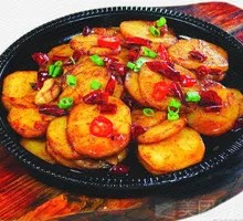 Grilled Potato Slices