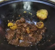 Pork Rib and Chicken Claw Hot Pot