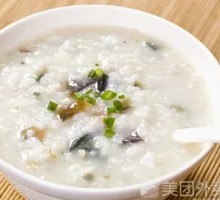 Century Egg and Pork Porridge