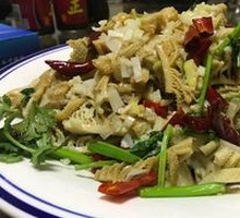 Spicy Oil-Poured Beef Tripe