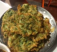 Sea Vegetable Oyster Pancake