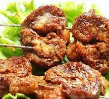 Charcoal-Grilled Lamb Kidneys