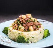 Sea Cucumber Rice Toss