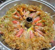 Garlic Shrimp with Rice Noodles