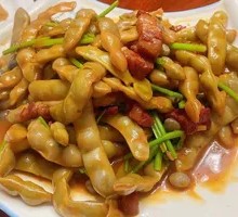 Stewed Green Beans with Pork Belly