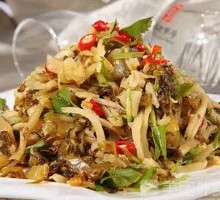 Preserved Vegetable and Bamboo Shoot Strips