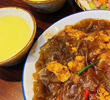 Duck Egg Stir-Fried Rice Noodles