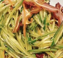 Cucumber with Pig Ear Salad