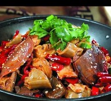 Spicy Donkey Offal Hot Pot