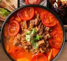 Tomato Stew with Beef Brisket