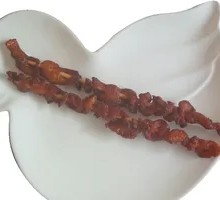 Fried Chicken Skin Skewers