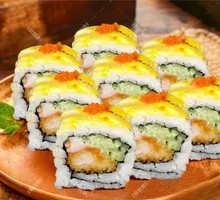 Cheesy Crispy Shrimp Roll