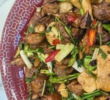 Spicy Chicken with Chili
