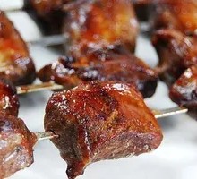 Grilled Beef Intestine