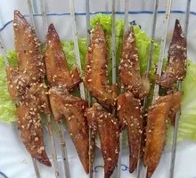 Charcoal-Grilled Chicken Wing Tips