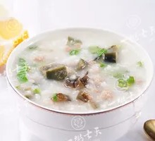 Century Egg and Pork Porridge