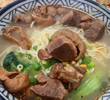Beef and Intestine Noodles