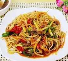 Beef Stir-Fried Noodles