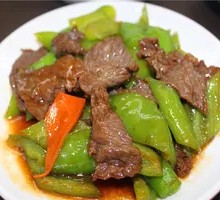 青椒炒牛肉