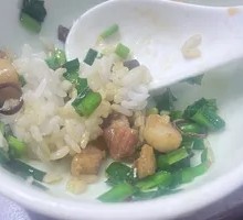 Sea Cucumber Rice Toss