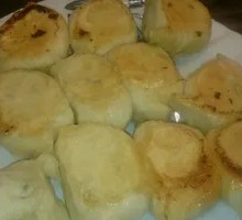 Vegetarian Three Delicacies Pan-Fried Dumplings