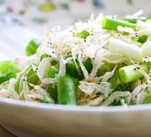 Scallion and Dried Shrimp Salad