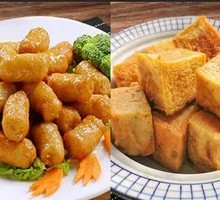 Sweet Radish and Fish Dumpling Platter