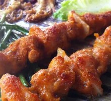 Crispy Pork Skewers