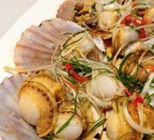 Spicy Garlic Scallops