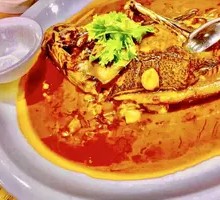 Fish Head with Flatbread