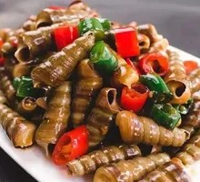 Spicy Secret-Recipe Razor Clams