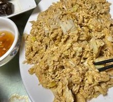 Shrimp Paste Fried Eggs