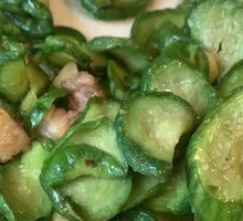 Stir-fried Yam with Shrimp