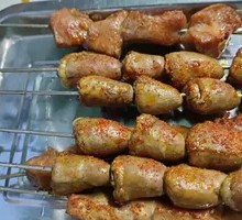 Grilled Chicken Hearts