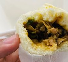 Chicken Leg and Mushroom Dumpling