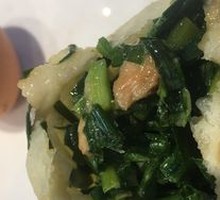 Leek-filled Oven-baked Buns