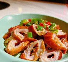 Spicy Braised Pork Intestines