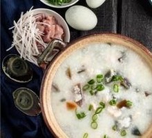 Century Egg and Pork Porridge