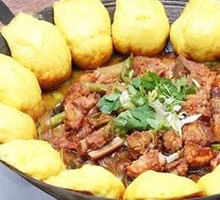 Fresh Pork Rib and Chicken Stew Pot