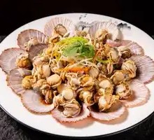 Spicy Garlic Scallops