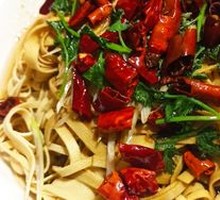 Oil-Poured Tofu Skin