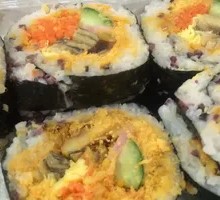 Eel and Sesame Seed Sushi